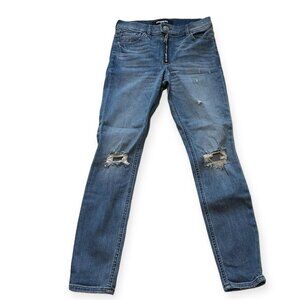 Express Ripped Blue Jeans 0R